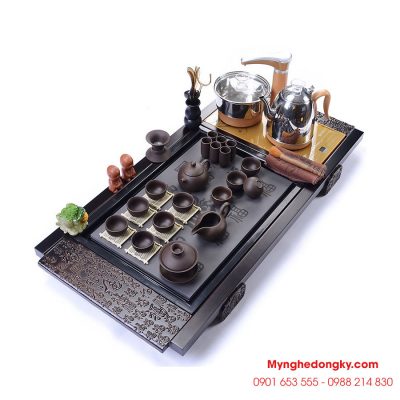 Bàn trà điện mặt đá – 03901