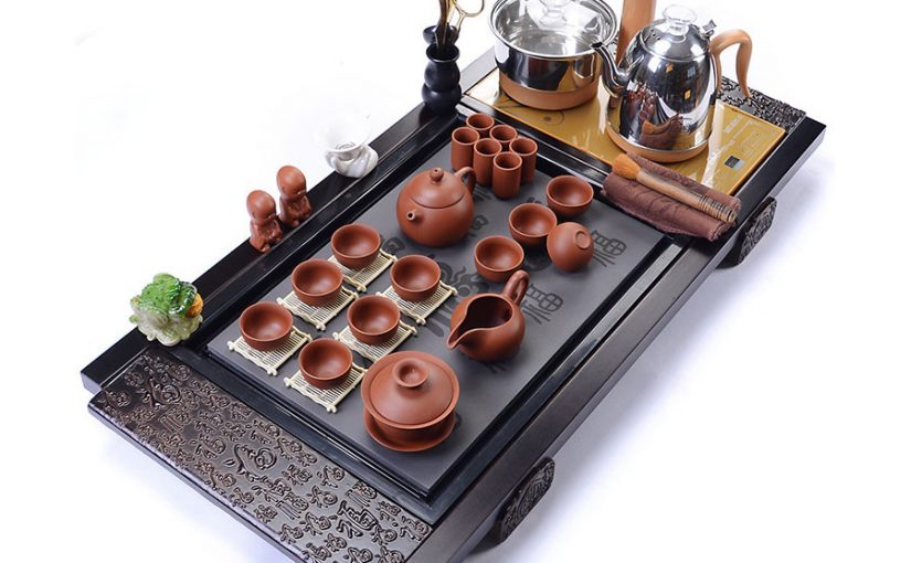 Bàn trà điện mặt đá 03902