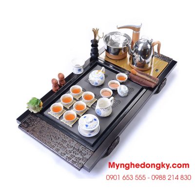 Bàn trà điện mặt đá – 03907