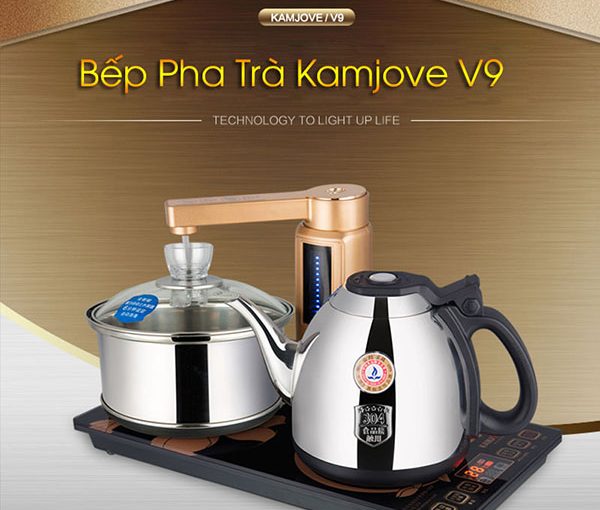 Bếp đun nước pha trà kamjove V9 hàng chính hãng